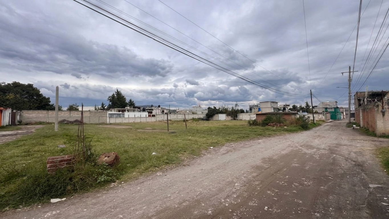 Terreno en venta en San Rafael Tlanalapan, San Martín Texmelucan, Puebla